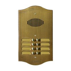 Comelit comelit-3006/RI/B BRONZE AUDIO ENTRANCE PANEL S. ROMA FOR GR. IKALL 6 PULS.