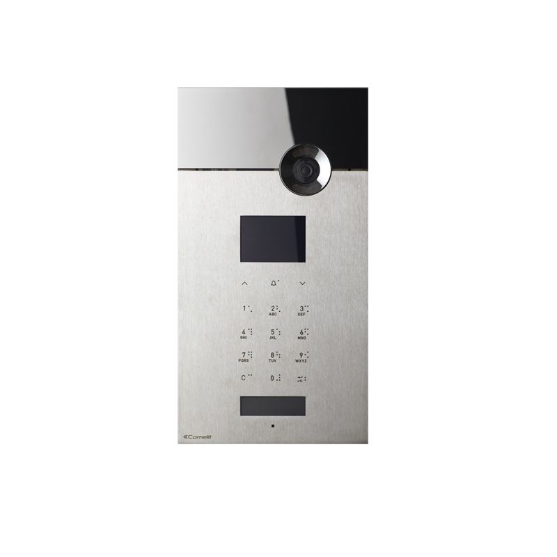 Comelit comelit-3452 VIP DIGITAL 316 SENSE A/V STAINLESS STEEL ENTRANCE PANEL