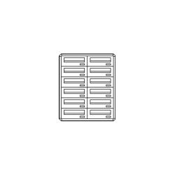 Comelit comelit-3282/OAE CASIER POSTCOM, CASE POSITION 12 HEURES, ENR.DEL., SUPER.