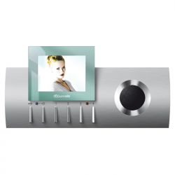 Comelit comelit-4780 DIVA SERIES HANDS-FREE COLOR MONITOR - ANODIZED ALUMINUM