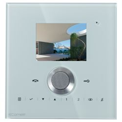 Comelit comelit-6101W/C MONITEUR MAINS LIBRES COULEUR PLANUX LUX - BLANC