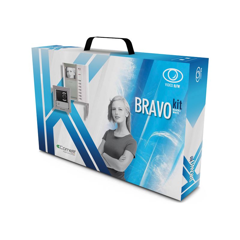 Comelit comelit-8171I BRAVOKIT UNIFAMILIAR B/N PLACA DE CALLE IKALL