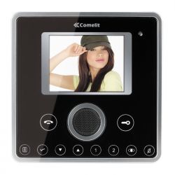 Comelit comelit-6202BBM PLANUX COLOR HANDS-FREE MONITOR/INDUCTION LOOP VIP BLACK