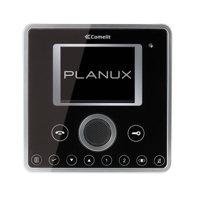 Comelit comelit-6202HB/BM HANDS-FREE COLOR MONITOR/MAGNETIC LOOP VIP PLANUX-BLACK