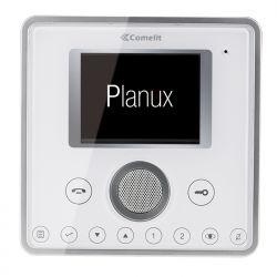 Comelit comelit-6202HW/BM HANDS-FREE COLOR MONITOR/MAGNETIC LOOP VIP PLANUX-WHITE