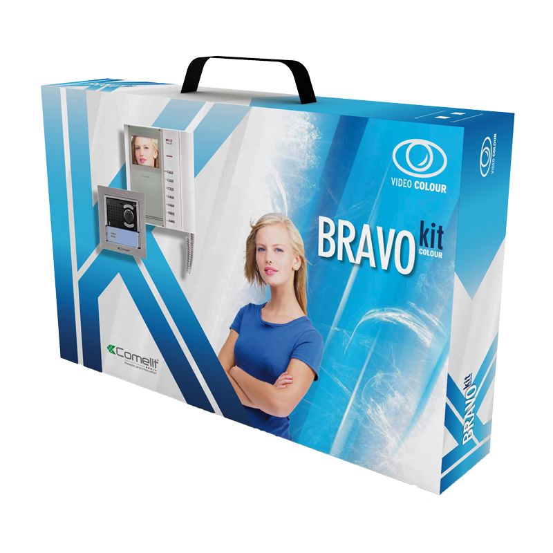 Comelit comelit-8184I BRAVOKIT UNIFAMILIAR COLOR. PLACA DE CALLE IKALL