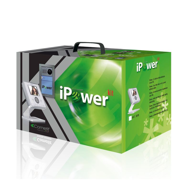 Comelit comelit-8595 IPOWERKIT UNIFAMILIAR COLOR PLANUX-POWERCOM