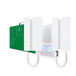 Comelit comelit-KAE5062A KIT DE ÁUDIO DE 5 FIOS PARA DUAS FAMÍLIAS. EXTRA-MINI 2702W