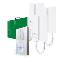 Comelit comelit-KAE5063 KIT DE ÁUDIO DE 5 FIOS TRÊS CARCAÇAS EXTRA-MINI