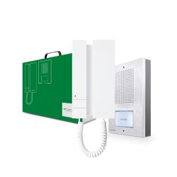 Comelit comelit-KAE0061/U KIT DE ÁUDIO UNIFAMILIAR DE 2 FIOS. EXTRA-MINI. 110 VCA