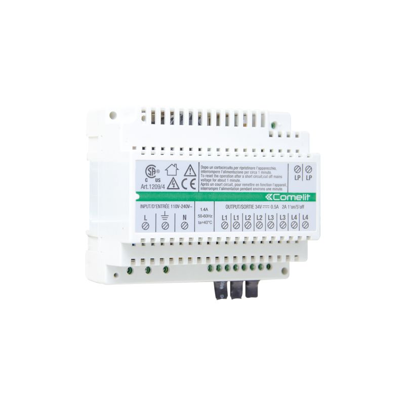 Comelit comelit-1209/4 FEEDER 4 SAL. FOR 2 WIRE VIDEO KIT