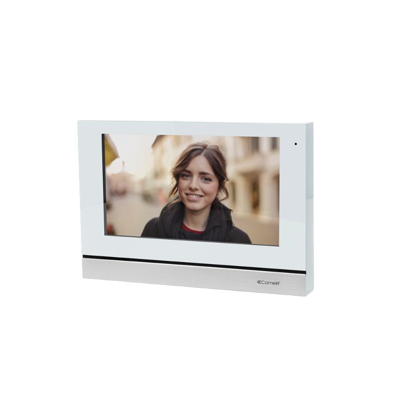 Comelit 6804W MONITOR TUSCANI 7 PULGADAS BLANCO, VIP