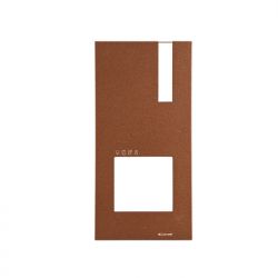 Comelit 4793C CORTEN COLOR FRONT FOR QUADRA STREET PANEL