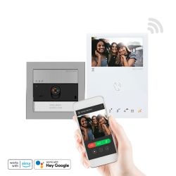 Comelit KVU8190W KIT ULTRA E MINI MÃOS LIVRES WI-FI SIMPLEBUS 2