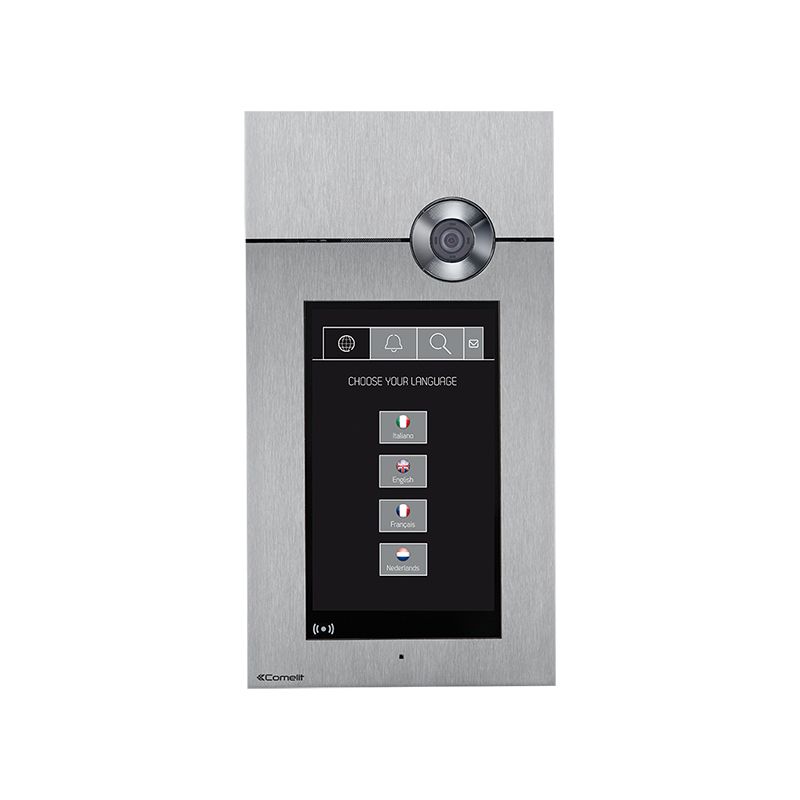 Comelit 3453S/A BOTONEIRA AV/AV EM INOX SB2 316 TOUCH