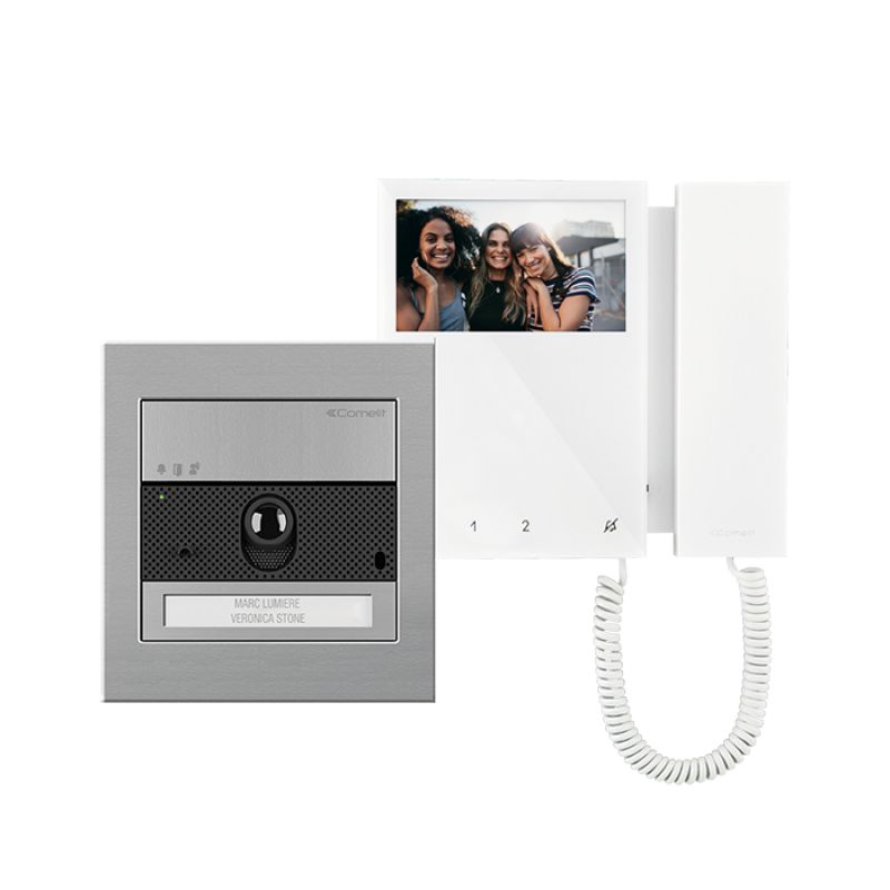 Comelit KVU8190S KIT ULTRA DE PARED Y MINI MICROTELÉFONO SIMPLEBUS2