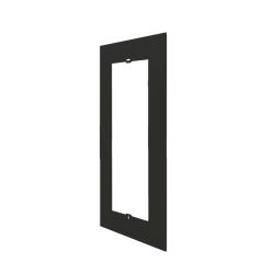 Comelit UT9154B PLAQUE DE RÉÉDUCATION AVEC ULTRA NOIR, 4 MODULES