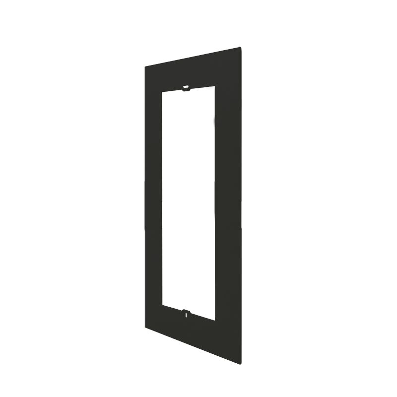 Comelit UT9154B PLAQUE DE RÉÉDUCATION AVEC ULTRA NOIR, 4 MODULES