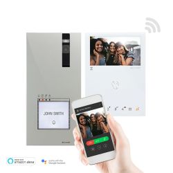 Comelit KVQ2001W KIT WI-FI SIMPLEBUS2 QUADRA E MINI MÃOS LIVRES