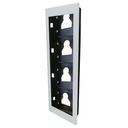 Comelit UT9164W BUILT-IN FRAME 4 MODULES ULTRA WHITE