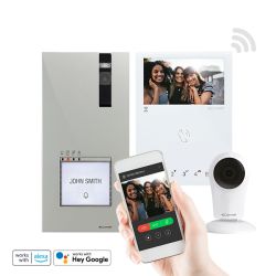 Comelit 8451V/CAM QUADRA KIT, MINI WI-FI 2 WIRE AND CAMERA