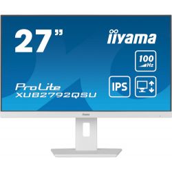 IIYAMA XUB2792QSU-W6 El elegante diseño de borde a borde ProLite XUB2792QSU con resolución WQHD…