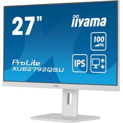 IIYAMA XUB2792QSU-W6 El elegante diseño de borde a borde ProLite XUB2792QSU con resolución WQHD…