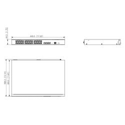 Dahua SG5028X Switch 24 Gigabit ports + 4 Uplink 10G SFP+…