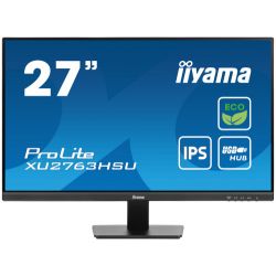 IIYAMA XU2763HSU-B1 Écran IPS 27", Full HD avec classe énergétique B Le XU2763HSU-B1 est le…