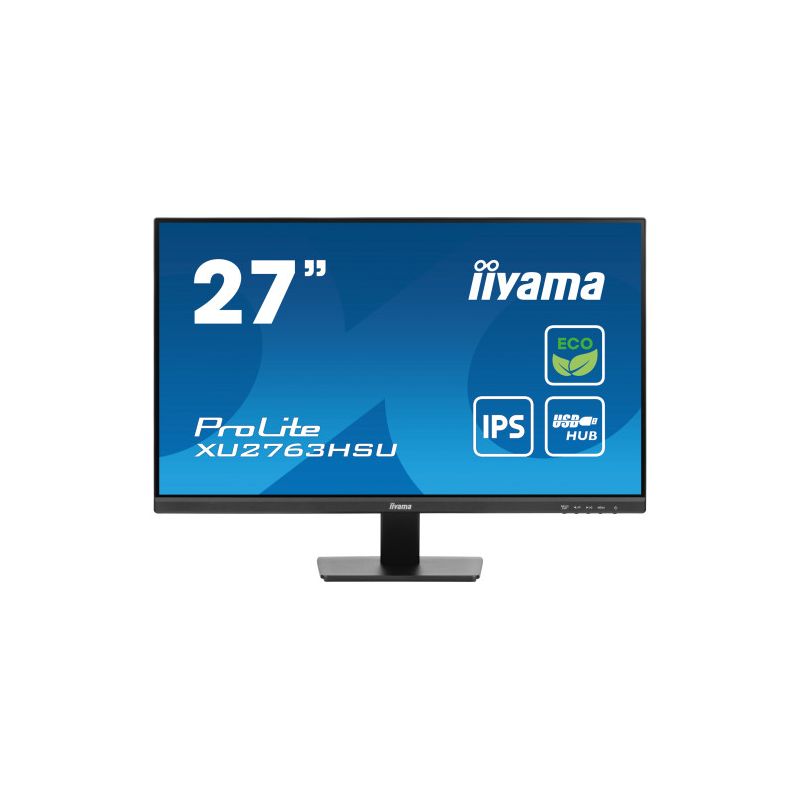 IIYAMA XU2763HSU-B1 Écran IPS 27", Full HD avec classe énergétique B Le XU2763HSU-B1 est le…