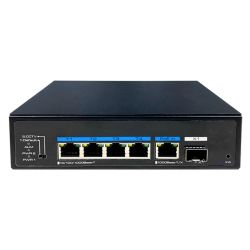 Utepo UTP6306TS-PSD-PDD Switch PoE++ 4 puertos Gigabit + 1RJ45…