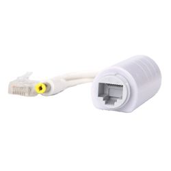 POE-SPLIT-15W-OUT - PoE Splitter, Para cámaras IP no PoE, Entrada RJ45…