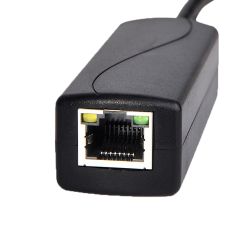 POE-SPLIT-30W - PoE Splitter, Para cámaras IP no PoE, Entrada RJ45…