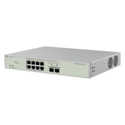 Reyee RG-NBS5300-8MG2XS-UP - Ruijie Switch Cloud Gestionable L3, 8 puertos Hi-PoE…