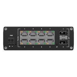 Teltonika TK-TSW202 - Teltonika Switch PoE Gestionable Industrial, 8 puertos…