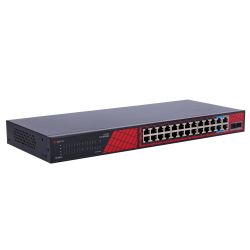 Safire SF-SW2824HIPOE-300 - Safire Switch Hi-PoE, 24 puertos + 2 SFP Uplink + 2…