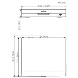 Dahua S-XVR5104HS-I3(1T) DVR 5EN1 H265 4ch 5MP@6ips +2IP 6MP…