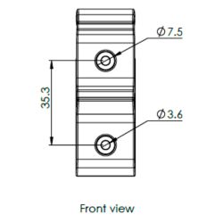 Teltonika TK-PR5MEC11 - Teltonika, DIN rail mounting kit, Compatible with…