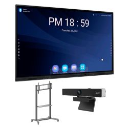 Iboard KIT-EDU-2 - Pantalla interactiva 75\" con resolución 4K,…