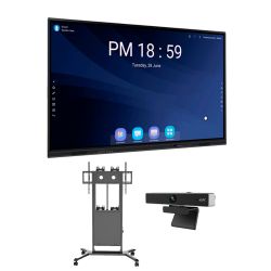 Iboard KIT-EDU-4 - Pantalla interactiva 75\" con resolución 4K,…