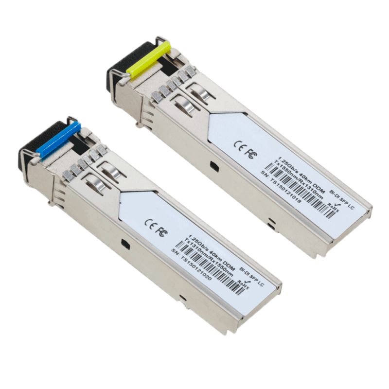 SFP-TR1513EX-40SMF-LC - Pareja de módulos transceptores SFP, Tx 1550/1310 nm…