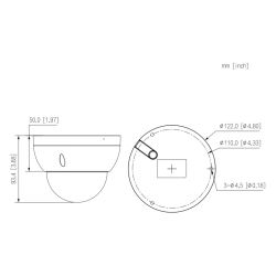 Dahua IPC-HDBW2841R-ZS Domo IP H265 8M DN SMART WDR Starlight…