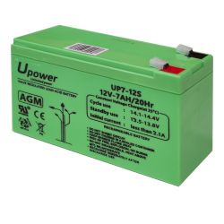 Global BAT-12V7Ah Batterie plomb AGM 12V-7Ah