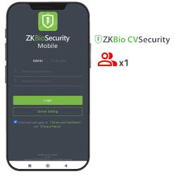 Zkteco ZK-SOF-BIOCV-MBAPP-1ACC - Licencia APP de ZKBio CVSecurity, Capacidad 1…