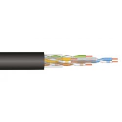 CÂBLE EXTÉRIEUR Golmar UTP-CAT6PE EN BOBINE (UV 500). CÂBLE EXTERNE EN BOBINE 500M