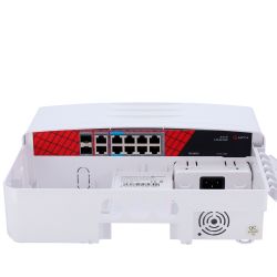 Safire SF-SW1208HIPOE-GF-120-OUT - Safire Switch Hi-PoE de Exterior, 8 puertos PoE + 2…