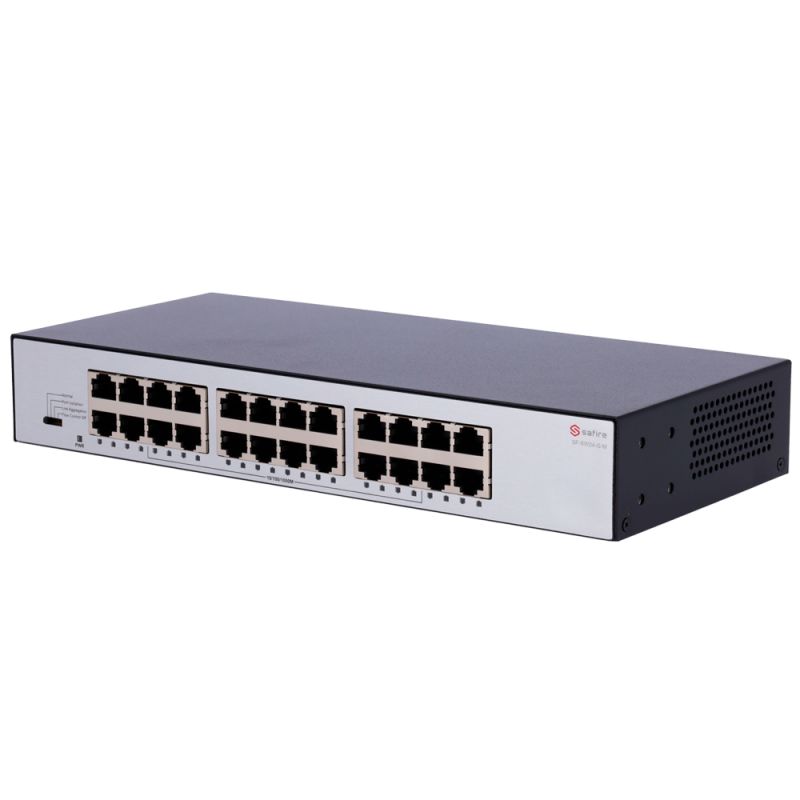 Safire SF-SW24-G-M - Safire Switch de sobremesa, 24 puertos Gigabit,…