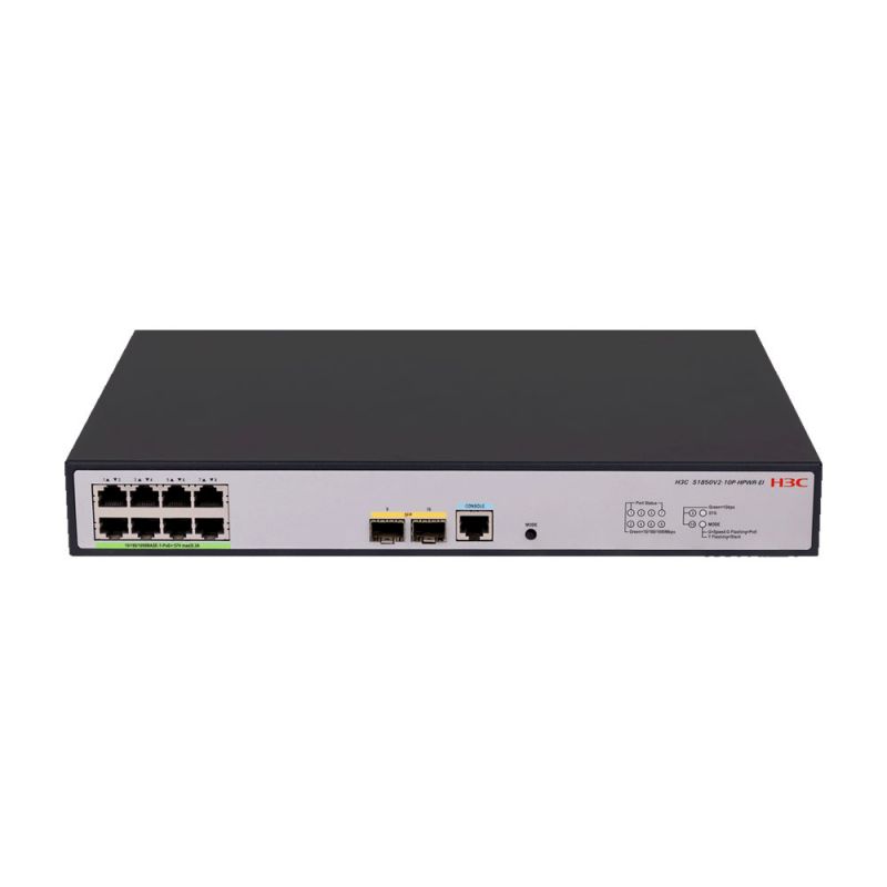 H3C LS-1850V2-10P-HPWR-EI-GL Manageable H3C L2 PoE PoE switch