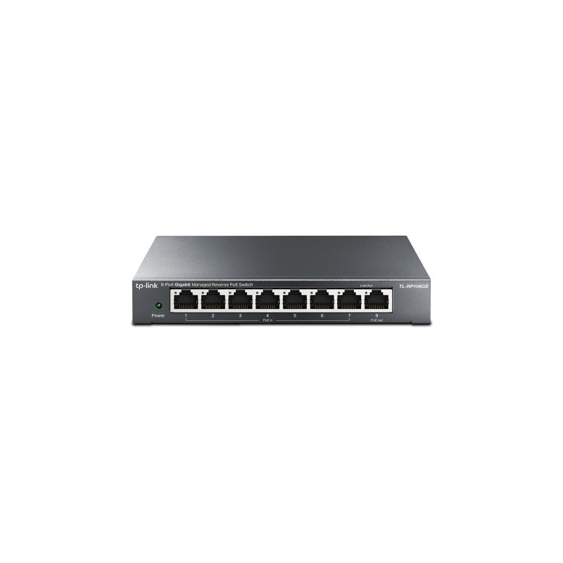 TP-LINK RP108GE TP-Link TL-RP108GE. Tipo de interruptor: Gestionado, Capa del interruptor: L2