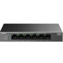 TP-LINK LS106LP Tp link desktop switch Interface - 6 10/100 Mbps RJ45 ports (4 10/100 Mbps 802.3af…